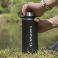 Термопляшка Lifeventure SS Flask (Black) на 1000 мл, Об'єм: 1000, Колір виробника: Black, зображення 5