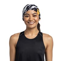 Пов'язка на голову BUFF® Coolnet UV+ Wide (Logo Multi), Колір: Logo Multi, зображення 2