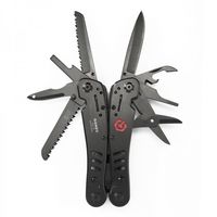 Мультитул з чохлом та бітами Ganzo G301 (Black) - 25 функцій, зображення 3