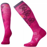 Лижні шкарпетки жіночі SmartWool PhD Ski Light Pattern - 15017 (044/Berry), Колір: 044/Berry, Розмір: S (EU 34-37)