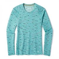 Термокофта жіноча SmartWool Merino 150 Baselayer Print - 15574 (B46/Nile Blue), Колір виробника: Nile Blue, Розмір виробника: XS