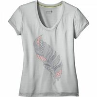 Футболка жіноча SmartWool Merino 150 Feather - 17263 (083/Pebble Grey), Колір виробника: 083/Pebble Grey, Розмір: XS