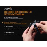 Налобний ліхтар з акумулятором Fenix HM65R: USB Type-C, Колір корпусу: Black, зображення 11