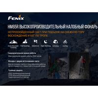 Налобний ліхтар з акумулятором Fenix HM65R: USB Type-C, Колір корпусу: Black, зображення 6