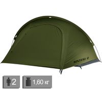 2-місний ультралегкий намет Ferrino Sintesi 2: одношаровий, Кількість місць: 2, Колір: Olive Green