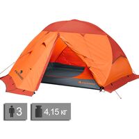 3-місний намет Ferrino Svalbard 3.0: двошаровий, вітростійкий