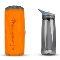 Надувний каремат Sea to Summit Ultra Light Insulated - Small: з мішком-насосом, Товщина: 5, Тип розміру: Small, Колір виробника: Orange, зображення 9