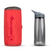 Надувний каремат Sea to Summit Ultra Light Insulated - Women's Regular: з мішком-насосом, Товщина: 5, Тип розміру: Women's Regular, Колір виробника: Coral, зображення 9