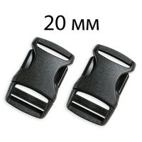 Пряжка Tatonka SR-Buckle (20 мм), 2 шт., Тип розміру: 20 мм