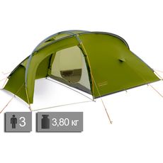 Палатка Pinguin Summit 3 Duralu (Green), 2-3-местная, Количество мест: 3, Цвет: Green
