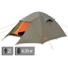 Палатка Pinguin Taifun 2 (Green), 2-3-местная, Количество мест: 2, Цвет: Green