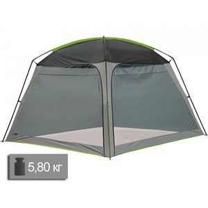 Кемпінговий шатер High Peak Pavillon (Light Grey/Dark Grey/Lime)