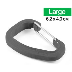 Карабін Wildo Accessory Carabiner - Large (Dark Grey), Тип розміру: Large, Колір: Dark Grey