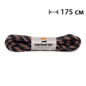 Шнурки круглі Zamberlan Round Laces (Black/Orange), 175 см, Довжина: 175 см, Колір виробника: Black/Orange