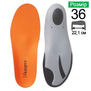 Устілки Grangers G20 Trek (Orange), 36, Розмір виробника: 36