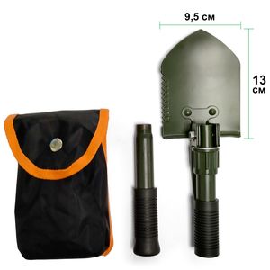 Лопата багатофункціональна AceCamp Folding Shovel