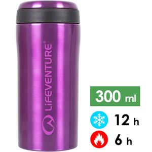 Термокружка для кави Lifeventure Thermal (Purple) на 300 мл: герметична кришка, Об'єм: 300, Колір: Purple