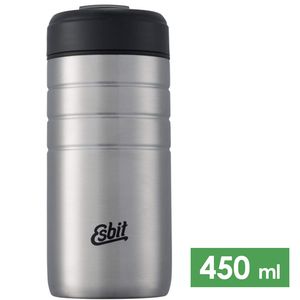 Термокружка для кави з поїлкою Esbit Majoris Flip-Top (Silver) на 450 мл, Об'єм: 450, Колір: Silver