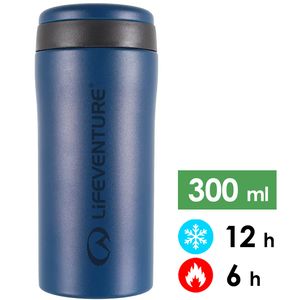 Термокружка для кави Lifeventure Thermal (Cobalt Matt) на 300 мл: герметична кришка, Об'єм: 300, Колір: Cobalt Matt