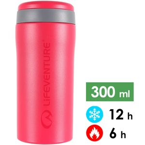 Термокружка для кави Lifeventure Thermal (Coral Matt) на 300 мл: герметична кришка, Об'єм: 300, Колір: Coral Matt