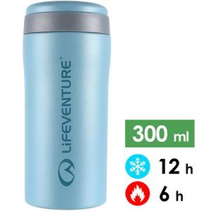 Термокружка для кави Lifeventure Thermal (Ice Matt) на 300 мл: герметична кришка, Об'єм: 300, Колір: Ice Matt