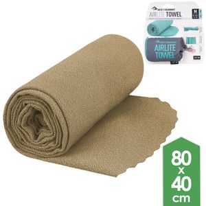 Ультралегкий рушник з мікрофібри з чохлом Sea to Summit AirLite Towel - S (Desert), 80x40 см, Тип розміру: S, Колір: Desert