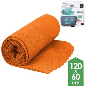 Ультралегкий рушник з мікрофібри з чохлом Sea to Summit AirLite Towel - L (Outback), 120x60 см, Тип розміру: L, Колір: Outback