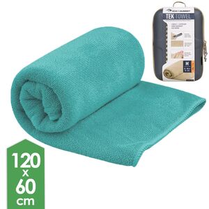 Швидкосохнучий рушник з мікрофібри з чохлом Sea to Summit Tek Towel - L (Baltic), 120x60 см, Тип розміру: L, Колір: Baltic