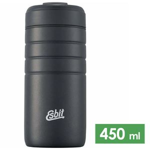 Термокружка для кави з поїлкою Esbit Majoris Flip-Top (Black) на 450 мл, Об'єм: 450, Колір: Black