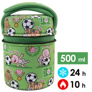 Дитячий термос для їжі з чохлом Laken Thermo Food (Pichichi) на 500 мл, Об'єм: 500, Колір: Pichichi