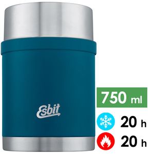 Термос для їжі Esbit Sculptor (Polar Blue) на 750 мл, Об'єм: 750, Колір: Polar Blue