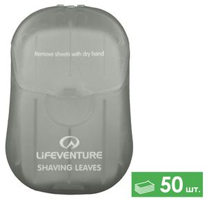 Мило для гоління Lifeventure Shaving Leaves, 50 листів