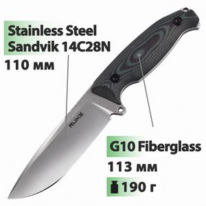 Ніж Ruike Jager F118-G (Green), Колір руків'я: Green