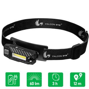Налобний ліхтар акумуляторний Falcon Eye Blaze 2.2: Micro USB
