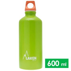 Пляшка для води Laken Futura Alu (Green/Pink) на 600 мл, алюміній, Об'єм: 600, Колір виробника: Pink/Green