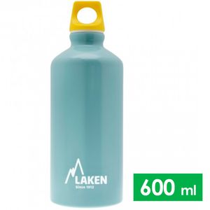 Пляшка для води Laken Futura Alu (Light Blue/Yellow) на 600 мл, алюміній, Об'єм: 600, Колір виробника: Yellow/Light Blue
