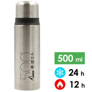 Термос для чаю/кави Laken Thermo Liquids Flask (Silver) на 500 мл, Об'єм: 500, Колір: Silver
