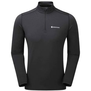 Термокофта чоловіча Montane Dart Thermo Zip Neck - MDTZN (Black), Колір виробника: Black, Розмір виробника: S