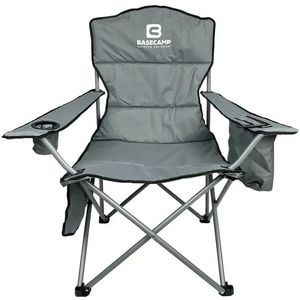 Розкладне крісло для кемпінгу BaseCamp Hunter (Grey), Колір виробника: Grey