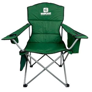 Розкладне крісло для кемпінгу BaseCamp Hunter (Olive Green), Колір виробника: Olive Green