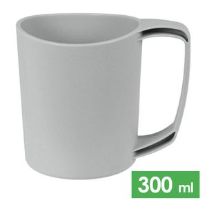 Туристична кружка Lifeventure Ellipse (Light Grey) на 300 мл, харчовий пластик, Об'єм: 300, Колір: Light Grey