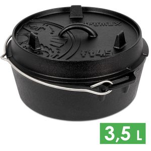 Чавунний казан-жаровня Petromax Dutch Oven на 3,5 л, Тип конструкції: без ніжок, Об'єм: 3,5