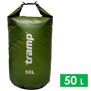 Гермомішок Tramp UTRA-068 PVC (Olive), 50 л, Об'єм: 50, Колір виробника: Olive