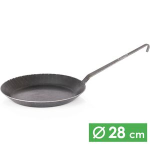 Кована сковорода Petromax Wrought-Iron Pan, Ø28 см, Діаметр верхній: 28