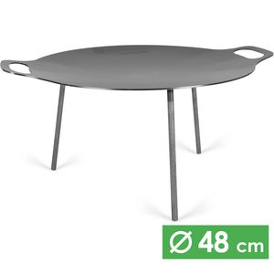 Сталева підставка для смаження та багаття 3-в-1 Petromax Griddle and Fire Bowl, Ø48 см, Різновид: Ø48 см