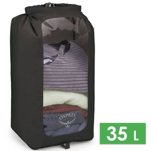Гермомішок Osprey Ultralight DrySack Window (Black), 35 л, Об'єм: 35, Колір виробника: Black