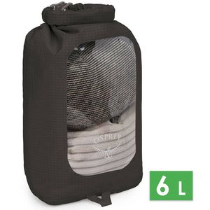 Гермомішок Osprey Ultralight DrySack Window (Black), 6 л, Об'єм: 6, Колір виробника: Black
