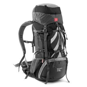Рюкзак Naturehike NH70B070-B Discovery 70 (Black), Об'єм: 70+5, Колір виробника: Black