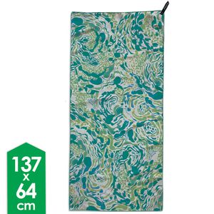 Швидкосохнучий рушник з мікрофібри PackTowl Personal - Body (Whirl), 137x64 см, Тип розміру: Body, Колір: Whirl