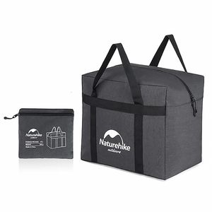 Складна дорожня сумка-баул Naturehike NH17S021 - M (Dark Grey), 45 л, Об'єм: 45, Колір виробника: Dark Grey